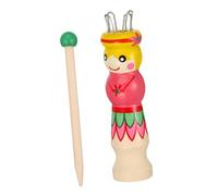 YOSADIER Mini Telar de Madera para Tejer con Aguja Herramienta Manual para Hacer Cordones y Muñecos de Hilo Kit Creativo para Principiantes Compatible con Lana y Algodón