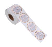 YOSADIER Pegatina De Seguridad Para Tarros De Vela y Calcomanía De Advertencia, Autoadhesiva, 500 Unidades, Uso Artesanal y Manualidades, Etiqueta Desmontable Para Velas, Protección Doméstica