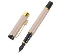 YOSADIER Pluma Estilográfica de Hierro Tapa y Punta de 0.7mm para Escritura Suave y Uso Prolongado en Ocasiones Formales y Hogares