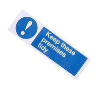 YOSADIER Señales Autoadhesivas Industriales para Identificación y Advertencia, Resistentes a Todo Clima, Tamaño Estándar, para Oficinas, Hoteles y Locales Comerciales, Letreros Adhesivos