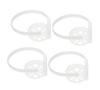 YOSADIER Soporte de Plástico para Orejeras 4 Piezas Práctico y Resistente para Invierno, Marco para Hacer Orejeras Adecuado para Estudiar y Patinar