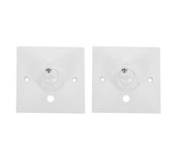 YOSADIER Soportes de Montaje para Sensor Infrarrojo Pir Tipo 86, Giratorios 180°, 2 Piezas, Soporte de Pared para Detector de Movimiento y Alarma de Seguridad en Interiores