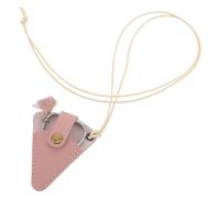 YOSADIER Tijeras Pequeñas para Bordar de 2.3 Pulgadas con Mango de Bambú, Tijeras de Costura Puntiagudas de Acero Inoxidable Plateado con Funda Protectora, Herramientas Portátiles