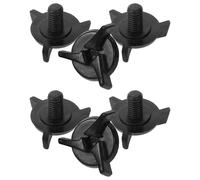 YOSADIER Tornillos para Casco de Motocicleta 6 Piezas Visera Repuesto Plástico Resistente Accesorios para Rally y Uso Todoterreno