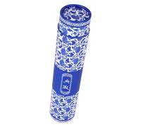 YOSADIER Tubo de almacenamiento retráctil azul para documentos y trabajos de pintura, caja de papel con diseño telescópico para diseñadores y calígrafos
