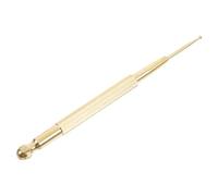 YOSADIER Varilla de Masaje de Latón Doble Cabezal para Acupuntura y Relajación Muscular, Portátil para Cuello y Músculos en Casa o Viaje