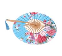 YOSADIER Ventilador De Molino De Viento Japonés Abanico Clásico Plegable Abanico Redondo Retro Para Fiestas De Boda Obsequio De Cumpleaños
