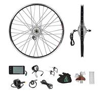 YOSE POWER Hub Motor 36V250W 28" Front Motor Bicycle E-Bike Hub Conversion Kit Silver DIY E-Bike LCD Display with Front Light …