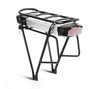 YOSE POWER Pedelec - Batería para bicicleta eléctrica (36 V, 17,4 Ah, 350 W/500 W/800 W, con portaequipajes para freno de disco de 26 a 28 pulgadas, rueda trasera V-Brake, Mifa, Aldi, Rex