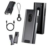 YOSEDVCB Linterna con Llavero K3 Ultramulti EDC, Luz De Bolsillo Multiusos, Lámpara,800 Lúmenes con Clip Difusor, Resistencia A La Intemperie For Exteriores, Campamentos Y Emergencias(A+B)