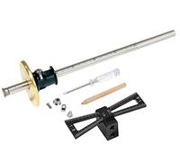 YOSELIN El juego de herramientas de marcado de rueda de cola de milano incluye 1 cortador de rueda de rodamiento para madera blanda, 1 cortador de rueda bloqueado para madera dura