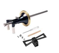 YOSELIN Juego de herramientas de señalización de madera y plantilla de cola de milano y marcación de ruedas, calibres de carpintería, marcadores de madera, líneas paralelas y arcos circulares que se