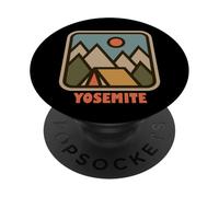 Yosemite National Park California CA Vacation Souvenir PopSockets PopGrip Adhesivo