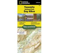 National Geographic – Mapa Parque Nacional Yosemite: Excursiones de un día: 1704 (Guía topográfica)