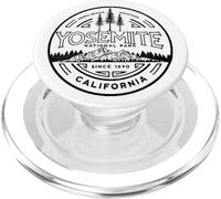 Yosemite National Park Distressed Minimalist Design PopSockets PopGrip para MagSafe