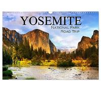 Yosemite National Park Road Trip (Wall Calendar 2026 DIN A3 landscape), CALVENDO 12 Month Wall Calendar: Explore one of the most beautiful national parks in California, USA.
