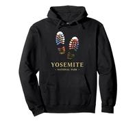 Yosemite National Park USA - Botas de Senderismo para Camping Sudadera con Capucha