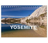 Yosemite - USA (Tischkalender 2026 DIN A5 quer), CALVENDO Monatskalender: 13 wunderbare Reisefotos aus dem berühmten Nationalpark im Südwesten der USA