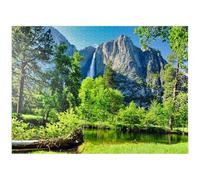 Yosemite Waterfall Yosemite National Park California - Rompecabezas premium de 1000 piezas para adultos