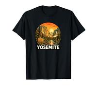 Yosemite y el Parque Nacional Sunset Design California Camiseta