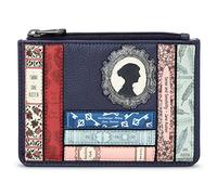 Yoshi Jane Austen Bookworm - Cartera delgada RFID para mujer, piel auténtica