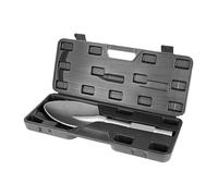 YOSIGHT Broca de cincel de vástago 65A de 1-1/8 pulgadas, 17.3 x 5.3 pulgadas, pala hexagonal de arcilla, pala de arcilla de aleación de acero, para martillo de demolición, jardinería, paisajismo,