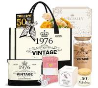 yosiio 30/40/50/60 Cumpleaños Mujeres, Vintage 1996/1986/1976/1966 Set de regalo Mujer, Personalizados 30/40/50/60 Cumpleaños Regalos para Madre, Esposa, Mejor Amiga Hermana