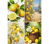 yosiio Pintura por números para adultos, Paint by Numbers, kit de pintura al óleo DIY pintado a mano para niños y principiantes, regalo de decoración interior.