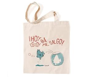 YOSIQUESE Bolsa de tela | 'estoy que me salgo' | Productos y regalos solidarios hechos por personas con discapacidad | Diseño con compromiso