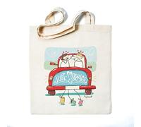YOSIQUESE Bolsa de tela | 'Just Married Chica & Chica' | Productos y regalos solidarios hechos por personas con discapacidad | Diseño con compromiso