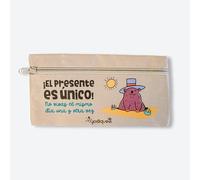YOSIQUESE Estuche solidario | El Presente es único | Productos y Regalos solidarios Hechos por Personas con discapacidad | Diseño con Compromiso