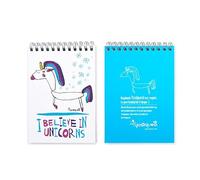 YOSIQUESE Libreta A-6 | 'I believe in unicorns' | Productos y regalos solidarios hechos por personas con discapacidad | Diseño con compromiso