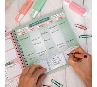 YOSIQUESE Planificador Semanal Libreta | 'Para poner en orden las cosas buenas de mi vida' | Productos y regalos solidarios hechos por personas con discapacidad | Diseño con compromiso