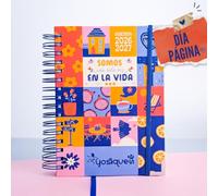 YOSIQUESE Somos una sola vez en la vida | Agenda escolar solidaria 26/27 diaria | Productos y regalos solidarios hechos por personas con discapacidad