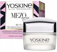 Yoskine Mezo Peptide Expert Crema reafirmante antiarrugas con efecto mesoterapia rejuvenecedor 60+ para día y noche