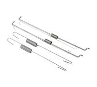 Yosoo 2 juegos Metal Regulador de velocidad de retorno del acelerador de resorte Varilla de enlace de alta estabilidad para motores GX140 GX160 GX200