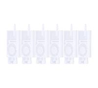 Yosoo Amortiguador de Cabezal de Inyección de Tinta Material PP Fácil Instalación Adecuado para Tubos de Tinta de 4 Mm X 3 Mm para Solvente a Base de Agua Colorante con Gran Capacidad para Impresora