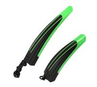 Yosoo Bike Set de Liberación Rápida Guardias de Barro Ajustables para Bicicletas de Carretera 2.5-3.4 Cm con Diseño de de Tragación Fibra Sintética Duradera Fácil Instalación No Se Necesitan (Green)