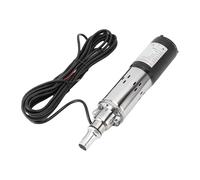 Yosoo Bomba Sumergible para Pozo DC 12V, Bomba de Tornillo Solar de Acero Inoxidable con Elevación Alta de 30 M con Salida NPT de 3/4 Pulg y 1 Pulg, Cable de Alimentación de 7 M