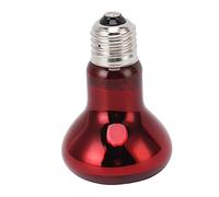 Yosoo Bombilla de Calefacción para Reptiles y Lámpara, Cerámica Roja, para Luz Diurna y Nocturna de Lagarto Dragón Barbudo (50W)