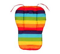 Yosoo Cojín impermeable para cochecito de bebé estilo arcoíris (tipo 1)
