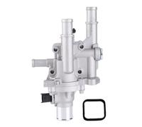 Yosoo Conjunto de Carcasa de Termostato, Construcción Metálica, Optimizador de Rendimiento del Motor, Control de Temperatura Confiable para Cruze Aveo