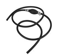 Yosoo Conjunto de Línea de, Manguera de Marina Universal de 3/8 Pulgadas con Bombilla de Imprimación, Abrazaderas de Acero Inoxidable para Barco, RV, Tractor