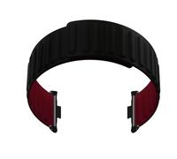 Yosoo Correas de Reloj Magnéticas, Correas de Reloj con Imán de Silicona Suave de Doble Cara, Experiencia de Uso Cómoda Mi Band 8 Pro (Vino Negro Tinto)