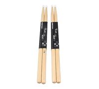 Yosoo Gear 2 Pares Maple 7A Tip Dugurks Accesorios De Instrumentos De Percusión Para Niños Estudiantes Para Principiantes, Baquetas 7A,