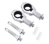 Yosoo Guardamanos motocicleta 28mm | Abrazadera de montaje, aluminio, universal para manillar