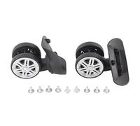 Yosoo Health Gear 1 par de ruedas de maleta de viaje, ruedas de equipaje silenciosas de repuesto para reparación de equipaje, #711, #711