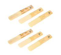 Yosoo Health Gear 10 Piezas de Plástico B Flat 2.5 Cañas de Clarinete Accesorios de Reparación para Principiantes y Jugadores, Punta Más Delgada, Corte sin Archivar, Juego Fácil, Bb Tradicional