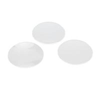 Yosoo Health Gear 3 Piezas de Cristal de Zafiro para Reloj de Cúpula única, 39 Mm, 39,5 Mm, 40, Lente Transparente Resistente a los Arañazos, 2,2 de Grosor para Suministros de Reparación y