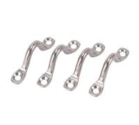 Yosoo Health Gear 4 Uds. Mango de Agarre para Barco de Acero Inoxidable 304, Tirador Ergonómico con Marino para Yates, RVs, Puerta de Gabinete